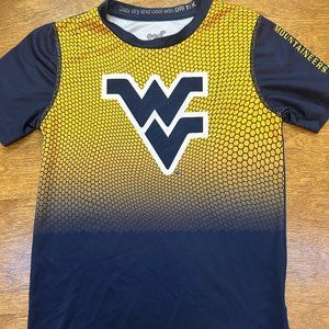 Boys' WVU Moutaineers Dri Tek Shirt Size Small